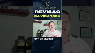 REVISÃO DA VIDA TODA NO STF / APOSENTADOS E PENSIONISTAS DO INSS PODEM RECEBER UMA FORTUNA