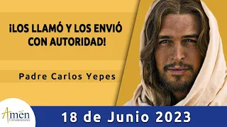 Evangelio De Hoy Domingo 18 Junio 2023 l Padre Carlos Yepes l Biblia l  Mateo 9,36-10,8 l Católica