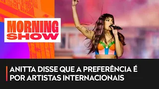 Anitta critica Rock in Rio: ‘Não piso nunca mais’