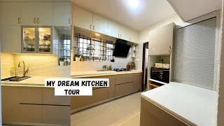 *NEW KITCHEN TOUR || MY Organized Kitchen Tour ||  INDIAN KITCHEN TOUR ||