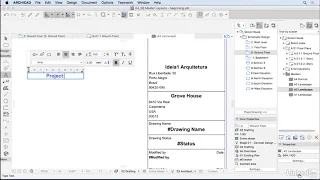 036 Master layout ARCHICAD