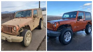 Deep Cleaning the Dirtiest Jeep Wrangler Detail!