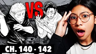 Yuji VS Yuta SHOWDOWN! Jujutsu Kaisen 140-142 Manga Reaction