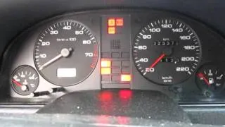 Audi B4 TDI engine start in -15 ° C