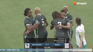 Nigeria vs New Zealand [3-0] Super Falcons Friendly 2023