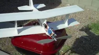 A look at my scratch built profile Ultimate Biplane