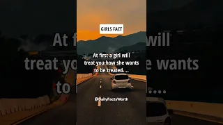 A girl will treat you how she wants to be treated.... #shorts