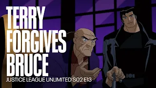 Terry McGinnis forgives Bruce Wayne | Justice League Unlimited