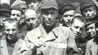 Mauthausen Austria Nazi Concentration Camp Footage - stock footage - www.PublicDomainFootage.com