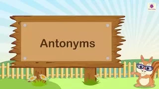 Antonyms | English Grammar & Composition Grade 3 | Periwinkle