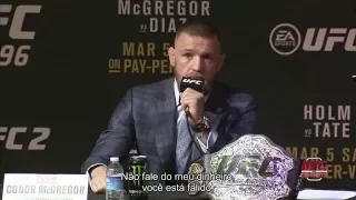 Melhores momentos da coletiva de imprensa do UFC 196