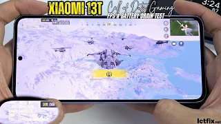 Xiaomi 13T Call of Duty Mobile Gaming test CODM | Dimensity 8200 Ultra, 144Hz Display