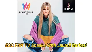 ESC Fan TV Talk To Laurell! | Melodifestivalen 2023 | Sober | Laurell Barker