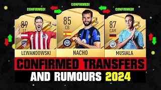 NEW CONFIRMED TRANSFERS & RUMOURS! 🤪🔥 ft. Nacho, Lewandowski, Musiala... etc