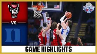 NC State vs. Duke Game Highlights | 2024 ACC Men’s Basketball Tournament