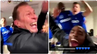 Inside Everton's dressing room at Anfield Liverpool 0-2 Everton have secured historic victory