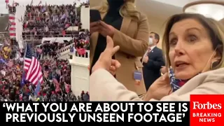 Never-Before-Seen Video Of Pelosi, McConnell, And Other Leaders On Jan. 6 Released