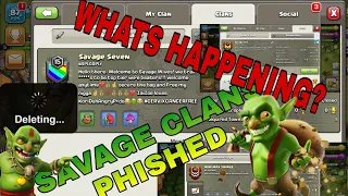 Savage Seven & Clans  PHISHED!