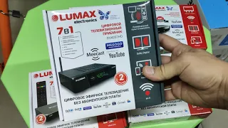 Цифровые эфирные ресиверы Lumax