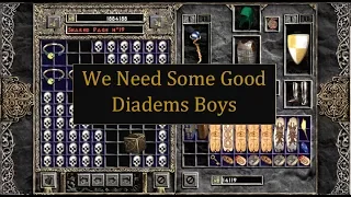 Diablo 2 - Re-rolling Rare Diadems