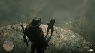 Jack Falls Off A Cliff (Red Dead Redemption 2)