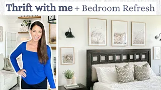 THRIFTING MY HOME DECOR + BEDROOM DECORATING IDEAS | Jessica Giffin