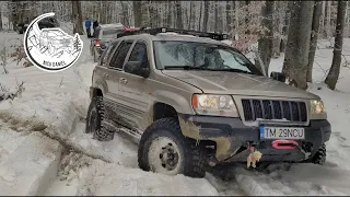 Jeep Grand Cherokee WJ - Winter Camping