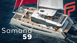 Samana 59: volume, elegant design & one of the largest flybridge in its category...