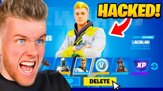 I Hacked LACHLANS Fortnite Account...