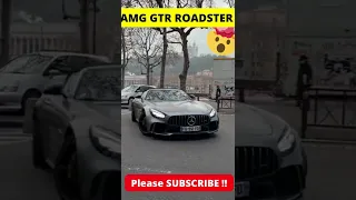 AMG GTR ROADSTER 🤯 #shorts #supercars #luxurycars #lamborghini #tesla #audi #trending #viral