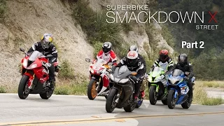 2015 Superbike Smackdown X Street Shootout: Part 2 - MotoUSA