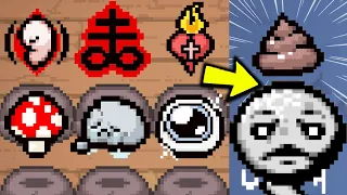 How I Beat Isaac With ONLY Quality 0 Items: