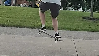 Old Skater Dude. a couple good ollies