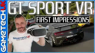 Gran Turismo Sport PSVR -- First Impressions Review