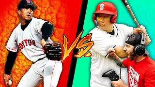 Hall of Fame Pitcher Vs Pro Gamer and Pro Athlete