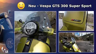 Die neue Vespa ist da 😊 die GTS 300 Super Sport