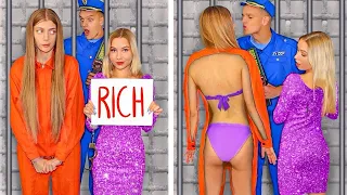 Rich Jail vs Broke Jail! Funny Situations