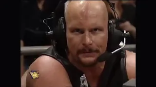 Stone Cold Steve Austin On Commentary Bret The Hitman Hart Is Going Answer To Stone Cold WWE Raw