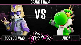 The Off Season 2 - Grand Finals - Cody Schwab (Fox) VS RB GG IFM | aMSa (Yoshi) - SSBM