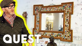 Drew Is Obsessed With This Bizarre & Beautiful Mirror | Salvage Hunters