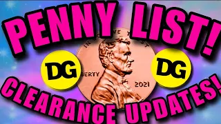 WE HAVE A NEW PENNY LIST! 12/05/23 DOLLAR GENERAL PENNY LIST & CLEARANCE UPDATES