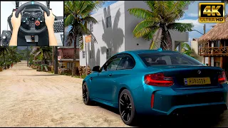 BMW M2 COUPE 2016 BEAUTIFUL ATMOSPHERE - Forza Horizon 5 - Logitech g29 Gameplay