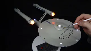 TOS Enterprise With Lights!