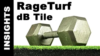 RageTurf dB Tile - Artificial Turf Tile for Gyms