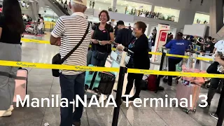 Manila Airport Walk After Immigration | Manila NAIA Terminal 3 International Airport Walking Tour