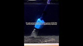 WOFICRET Electric Aquarium Gravel Cleaner Review | Fish Tank Vacuum