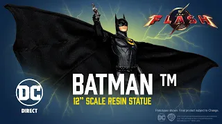 NEW DC Direct The Flash Movie™:  The Flash™ 12" Scale Resin Statue | Action Figure Showcase