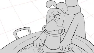 "Chicken Run: Training Scene" Storyboarding Project