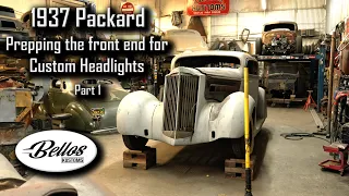 Custom Headlights on the 1937 Packard Part 1