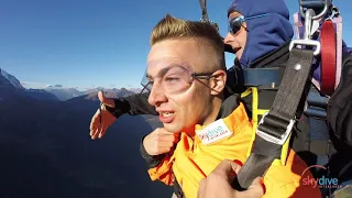 Helicopter Jump - Eiger Mountain (4,000 meter)